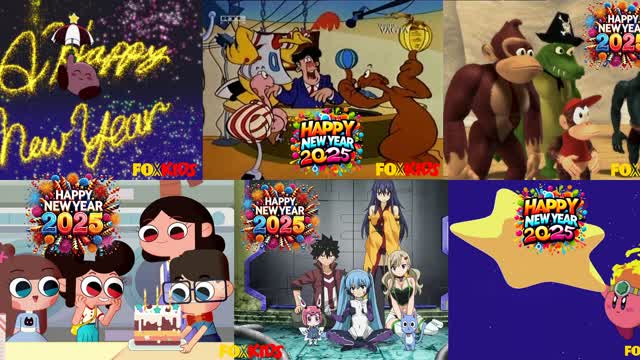 Happy Fox Kids New Years of 2025!