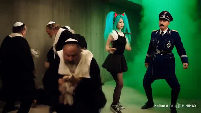 Hitler & Miku Kill Jews AI