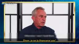 Robert f.Kennedy Jr - LOMS est en train de saccaparer le pouvoir.Elle doit respecter son statut en t