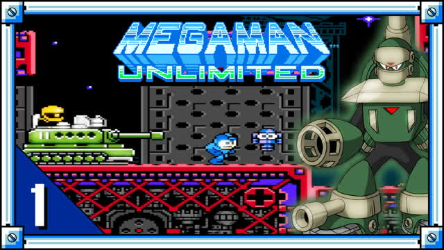 Von allen Seiten beschossen || Let's Play Megaman Unlimited #1