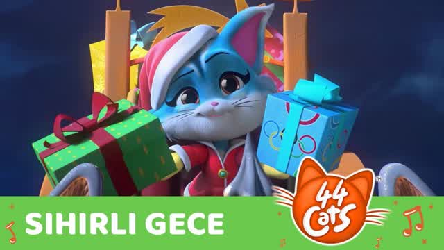 44 Kedi "Sihirli Gece" şarkısı [VIDEOCLIP]