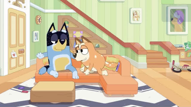 Bluey S3E2 Bedroom