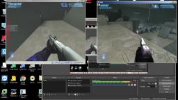 Halo CE Mutilplayer Split Screen Gameplay
