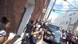 Hitting Antifa (Charlottesville)