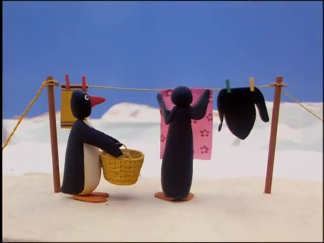 Pingu - 3. Pingu Looks After the Egg - (Original VHS version - HQ - Restored)