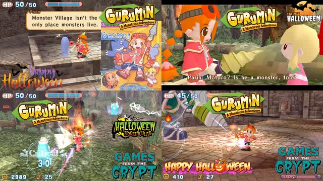 Games from The Crypt 2024: Gurumin: A Monstrous Adventure (PSP Version) Part 2 (D)