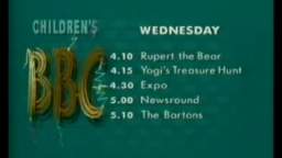 CBBC BBC2 10th July 1991