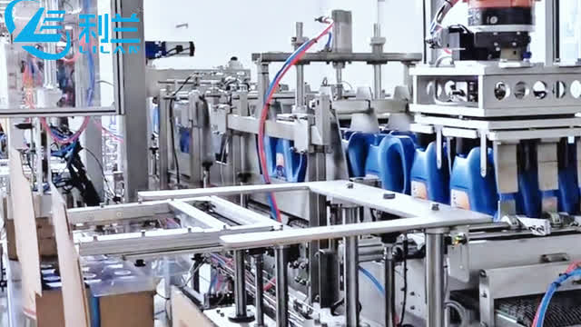 robot carton packer for barrels #cartonpacker#packingline##foryou#packingmachine