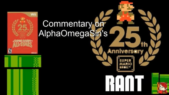 Commentary on AlphaOmegaSin's Super Mario 25th anniversary rant video