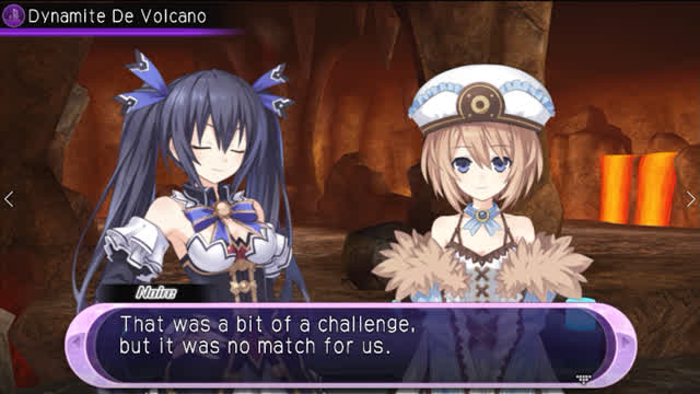 Hyperdimension Neptunia U Action Unleashed - Ch.2 Quest Cutscene - Noire And Blanc