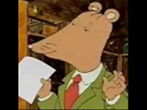 Mr Ratburn Tribute - Bad Romance