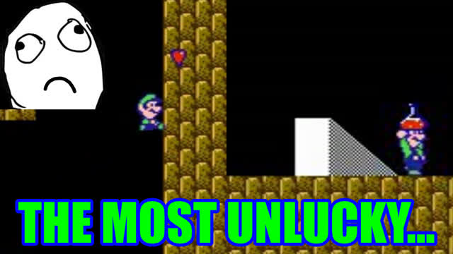 the most unluckiest player... - super mario brps 2