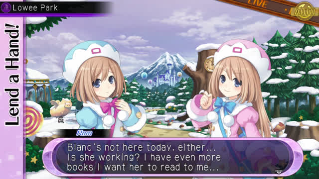 Hyperdimension Neptunia U Action Unleashed - City Watch Lowee Ch.3 - Lend A Hand