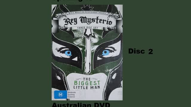 Opening to WWE Rey Mysterio The Biggest Little Man Australian DVD Disc 2