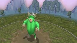 Spore creature dancing to caramelldansen