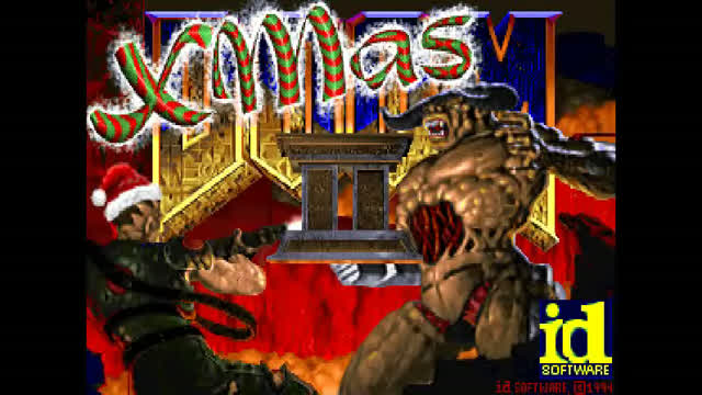 A Christmas map for doom 2