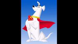 KRYPTO THE SUPER DOG MASSIVE RED ROCKET COCK WANKING GAY HOMO