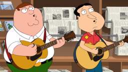 Family Guy Peter and Quagmire music band “ In Harmony’s Way”