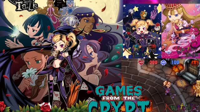 Games from the Crypt 2023 - A Witch's Tale (Nintendo DS) Part 1 (The Curse of the Elderly Witch)