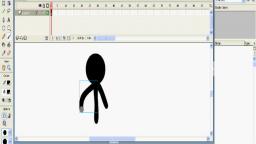 how to draw a stick figure in micromedia flash 8