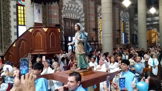 Llegada de la Virgen de Nazaret a la Catedral Ba03