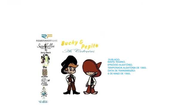 BUCKY & PEPITO _  MAPA TEXANO VERSÃO EM CORES DUBLADO