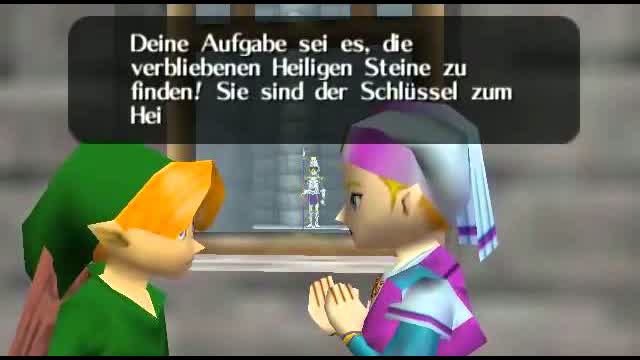 Lets Play The Legend of Zelda Ocarina of Time Master Quest (German) 08 Die Geschichte des Triforce