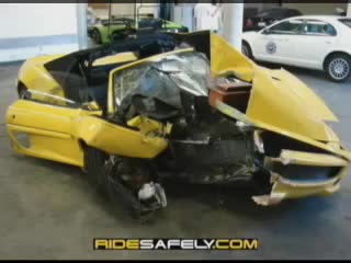 Ferrari F355 Spider vs Berlinetta Ultimate Crash Results