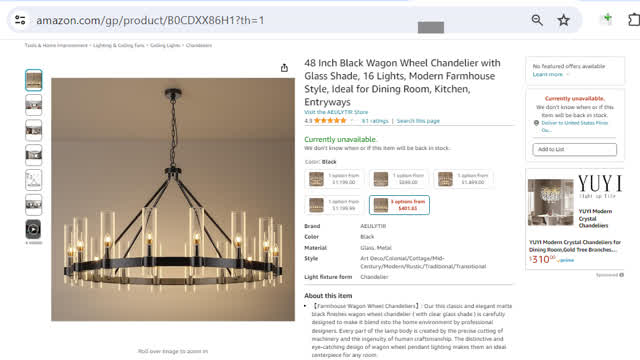 What is the best Wagon wheel chandelier?