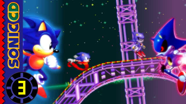 Sonic vs Metal Sonic || Let's Play Sonic CD #3