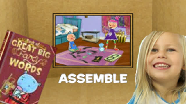 Pinky Dinky Doo's Great Big Fancy Word Clip: Assemble (Jack1Set2 Style)