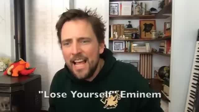 Owen Benjamin's impression of Bob Dylan singing cover songs