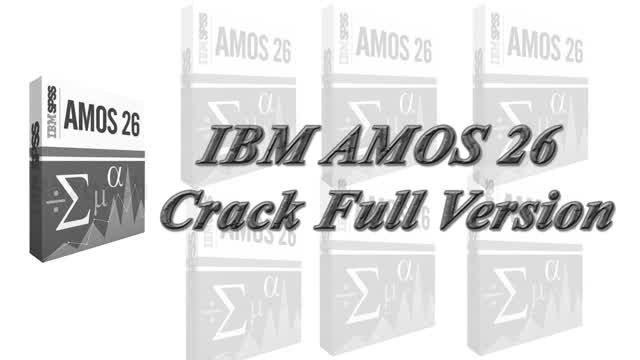 IBM AMOS 26 Crack Full Version