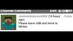 @randomdudeonvidlii2 #exposed for telling me to leave Vidlii