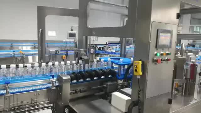 Hot Melt Glue Bopp Labeling Machine For Water Bottle Production Line