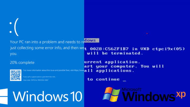 The History Of The Blue Screen Of Death