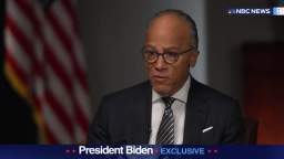 Biden Full Interview with Lester Holt