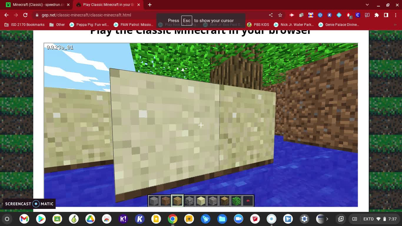 Run Minecraft FOR SPEEDRUN.COM