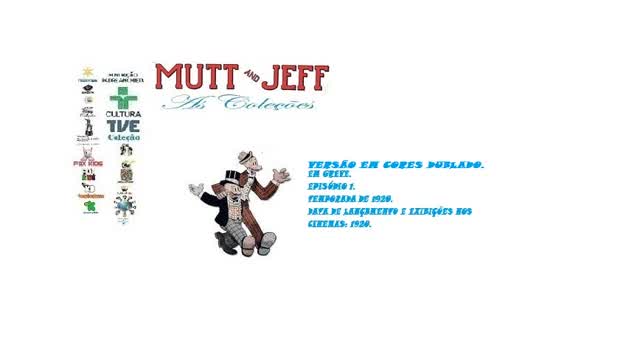 CLUBE DO PERNALONGA _ MUTT & JEFF EM GREVE VERSÃO EM CORES DUBLADO