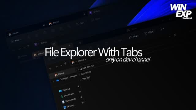 File Explorer With Tabs! (New Features in Windows 11 Build 25136)