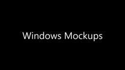 Windows Mockups 3 - WinBlue9600 [REUPLOAD]