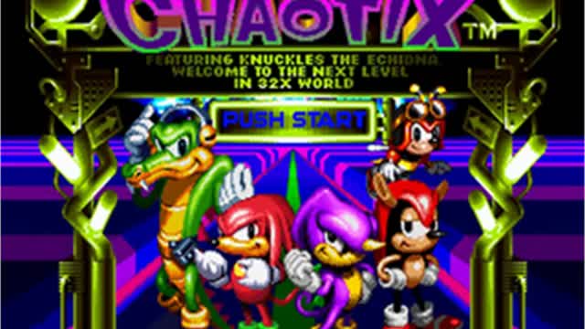 Knuckle's Chaotix - Seascape Cover by aced !!