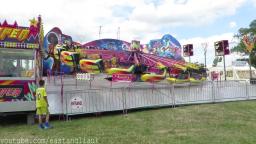 August 2015 At Walton On The Naze Carnival Essex Fun Fare Rides Tour