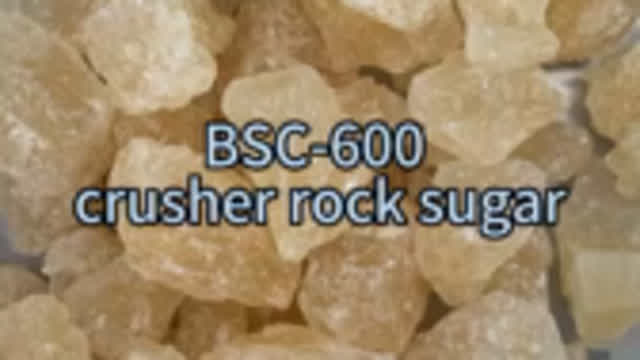 rock sugar coarse crusher