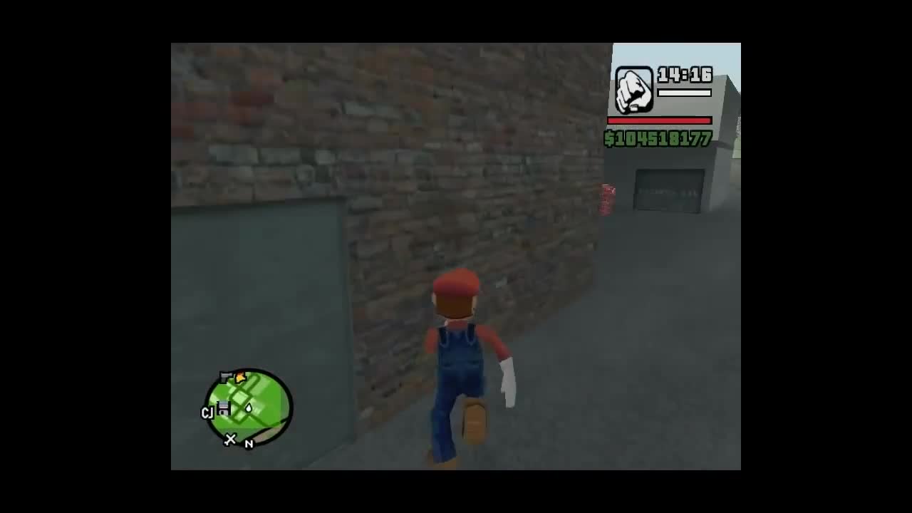 Loquendo - Mario Bros se pierde en GTA San Andreas