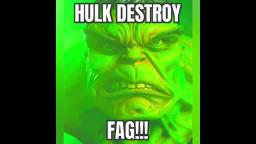 HULK DESTROY FAG