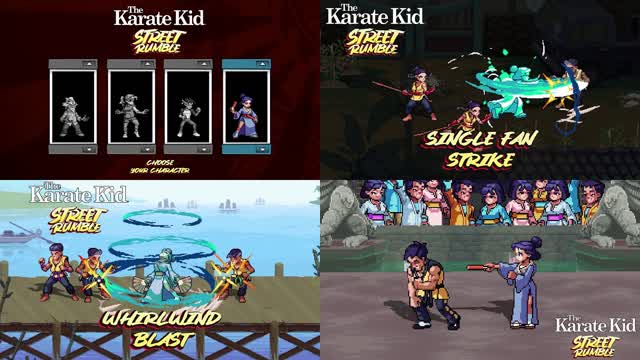 The Karate Kid: Street Rumble - Official Kumiko Character Spotlight Trailer [Nintendo Switch]