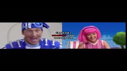 Take a Vacation but it's a (better) comparison with No One's Lazy in LazyTown