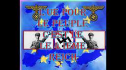 L’u e , pour les peuples c’est le 4 éme Reich !