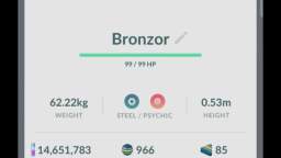 Pokémon GO-Shiny Bronzor